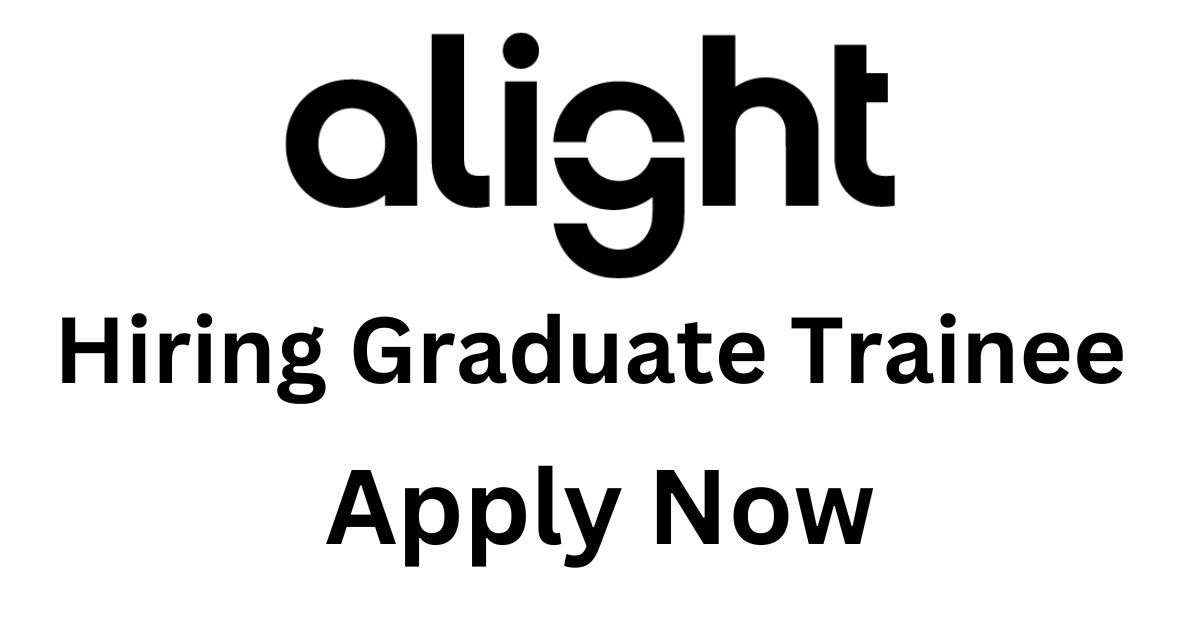 Alight Hiring Graduate Trainee