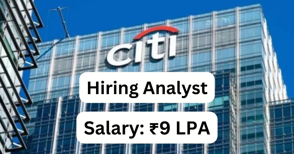 Citi Hiring Analyst