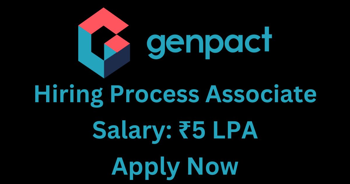 Genpact Hiring Process Associate